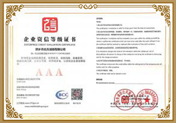 濾芯、過濾器、分離器廠家資質(zhì)